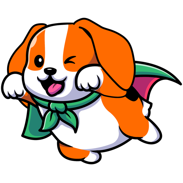 Mascote do Bigou voando